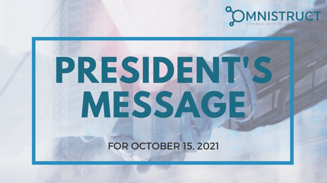 PRESIDENTS MESSAGE - AUGUST-1
