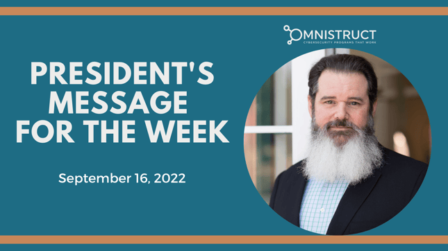 PRESIDENTS MESSAGE - AUGUST
